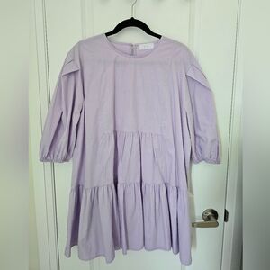 Oak + Fort Oversize Dress, Size Med